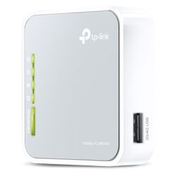 TP-LINK (TL-MR3020 V3) Portable 3G/4G Wireless N Router, Travel-Size, 150Mbps Wireless, WISP Client, AP Mode, 1x WAN/LAN TP-LINK (TL-MR3020 V3) Portable 3G/4G Wireless N Router, Travel-Size, 150Mbps Wireless, WISP Client, AP Mode, 1x WAN/LAN